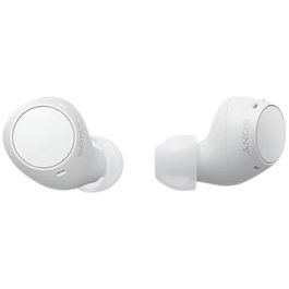 Sony WF-C510 Auriculares Inalámbricos Bluetooth True Wireless Blancos - 22h Batería Total, Carga Rápida, Resistencia Agua IPX4, Conexión Multipunto, Estuche de Carga